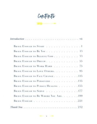 100 Days to Brave: Devotions for Unlocking Your Most Courageous Self Readerlink Target Edition