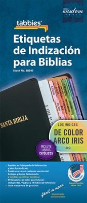 Rainbow Bible Tabbies - Spanish