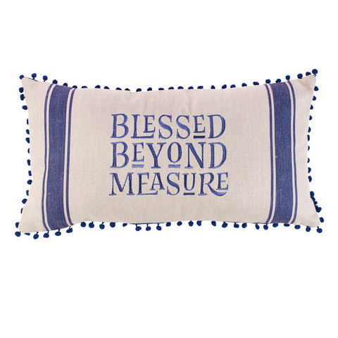 Blessed Beyond Measure Rectangular Pillow