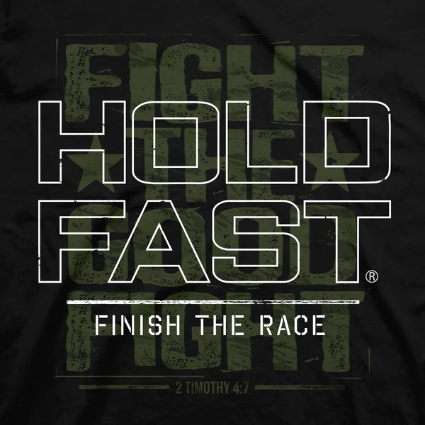 HOLD FAST Men's T-Shirt Finish The Race