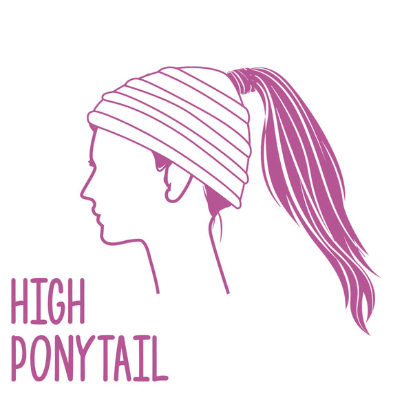Cherished Girl Women's Ponytail Beanie Pray More