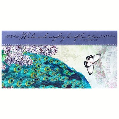 Peacock Bible Cover
