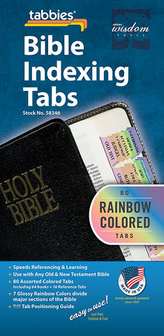Rainbow Bible Tabbies
