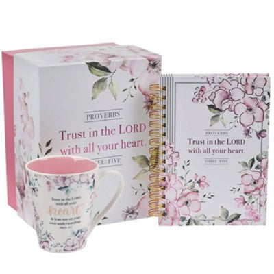 Trust In The Lord Gift Set, Mug and Journal