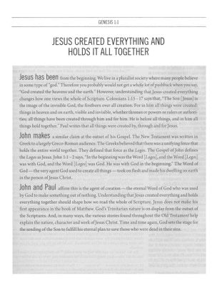 NIV, The Jesus Bible, Hardcover