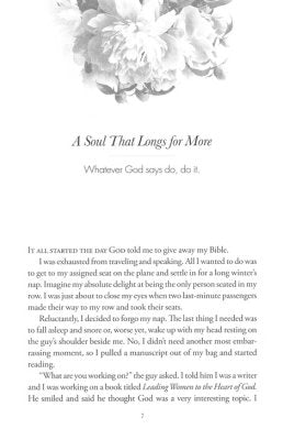 What Happens When Women Say Yes to God