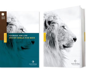 NLT Courage For Life Study Bible for Men