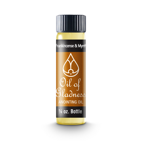 Oil of Gladness Anointing Oil Frankincense and Myrrh 1/4 oz.