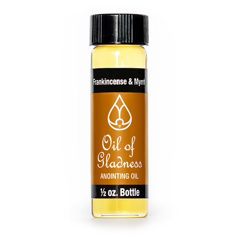 Oil of Gladness Anointing Oil Frankincense and Myrrh 1/2 oz.