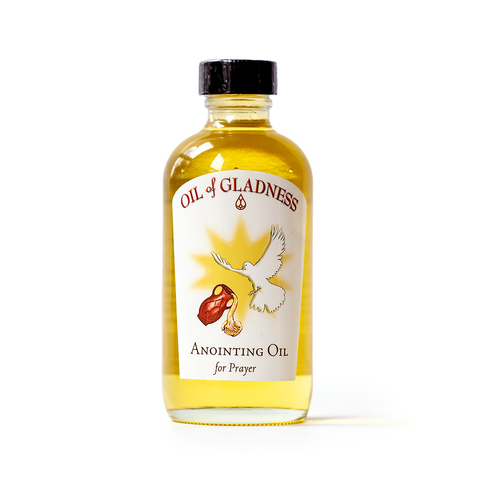 Oil of Gladness Anointing Oil Frankincense and Myrrh 4 oz.