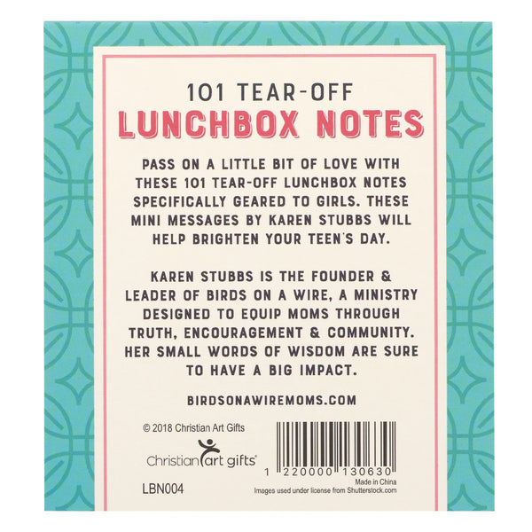 101 Lunchbox Notes For Girls