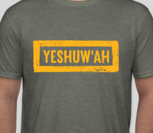 Yeshuw'ah T-Shirt - Military Green
