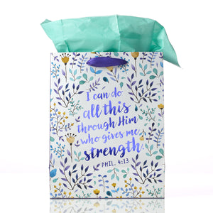 I Can Do All This - Phil 4:13 Medium Gift Bag