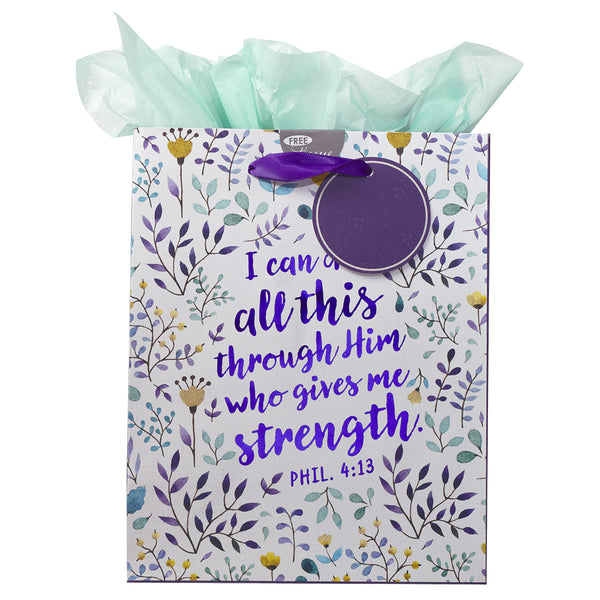 I Can Do All This - Phil 4:13 Medium Gift Bag