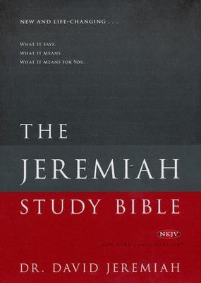 NKJV Jeremiah Study Bible, Hardcover