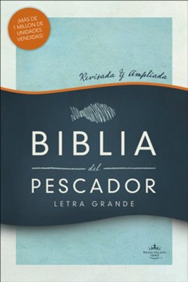 Biblia del Pescador RVR 1960, letra grande, tapa dura (RVR 1960 Fisher of Men Large Print Bible, Hardcover)